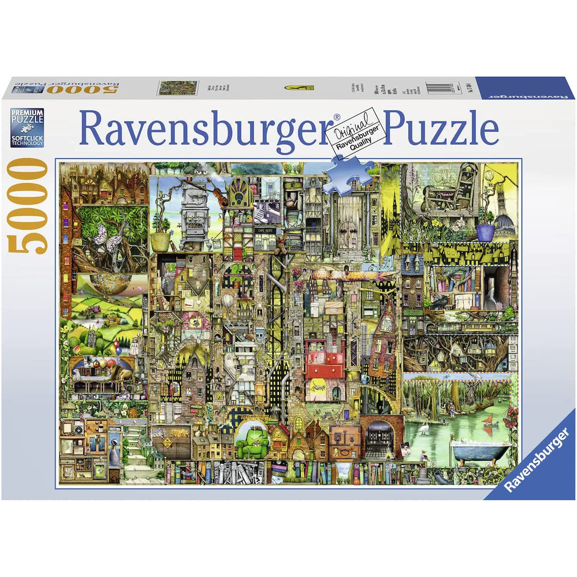 Ravensburger Colin Thompson Magical Bookcase 18000 Piece Puzzle