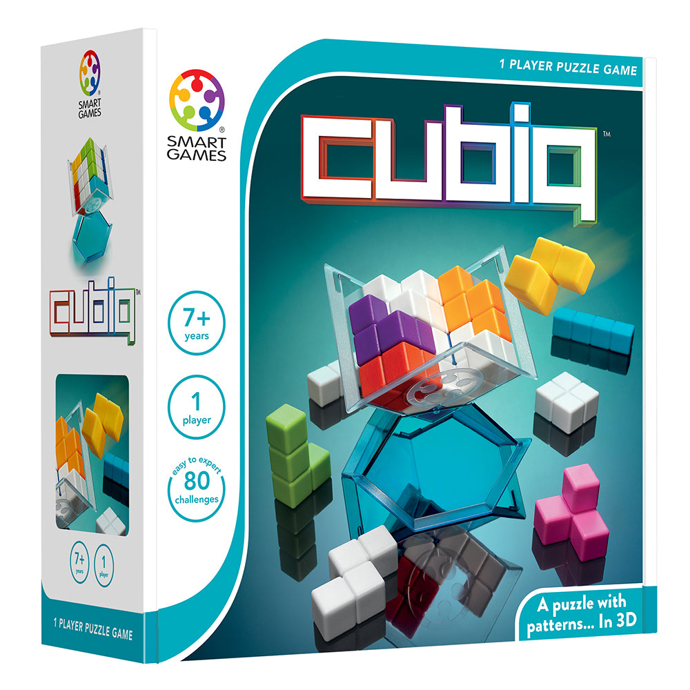 Smart Games Cubiq | Logic Puzzle and Game | NAPLAN Skills – THINKercise