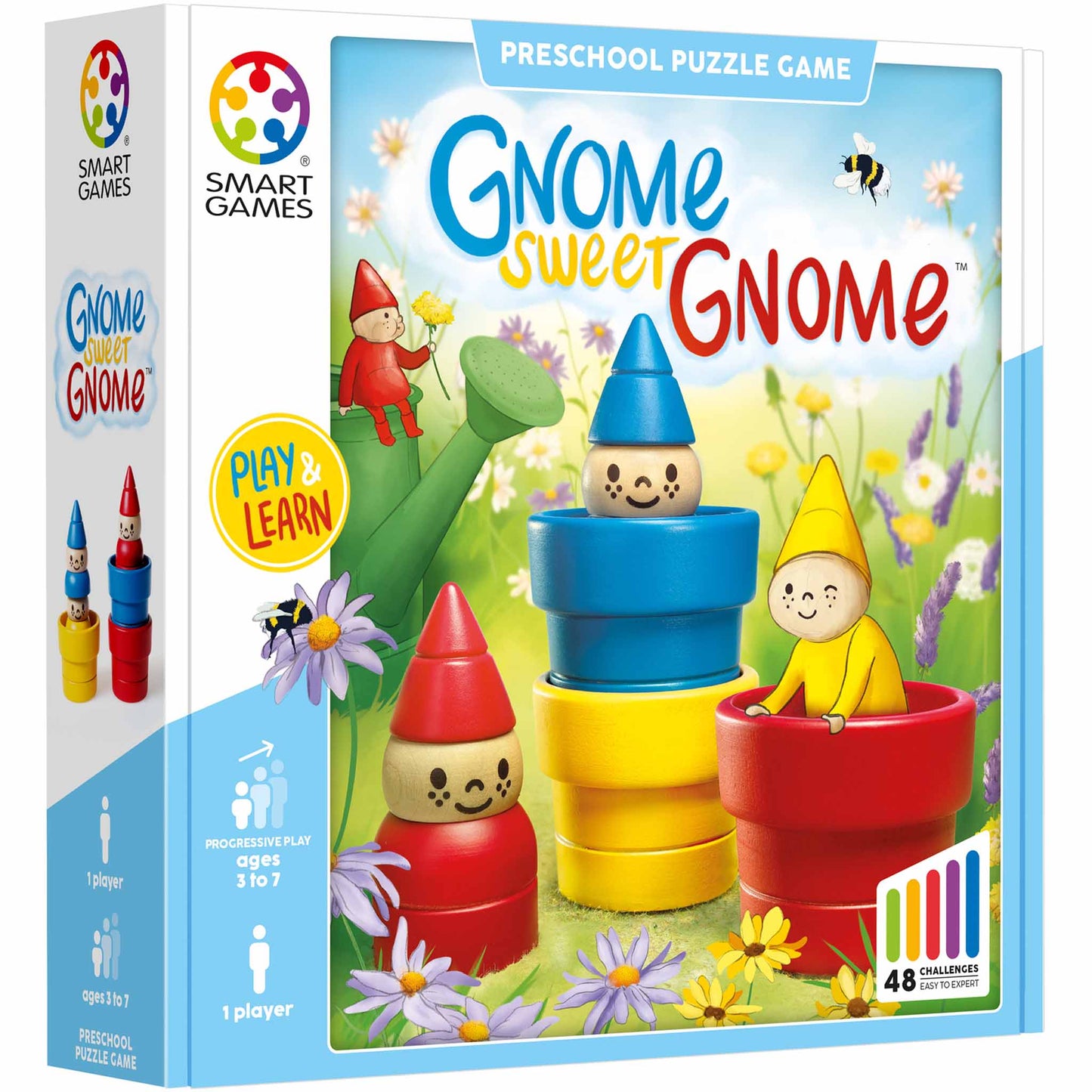 Photo of box of Gnome Sweet Gnome by Smart Games.