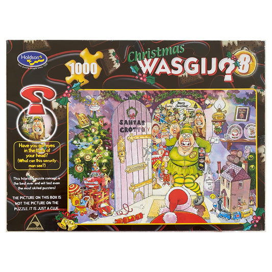 Photo of box of Christmas Getaways! Wasgij Christmas puzzle 8.