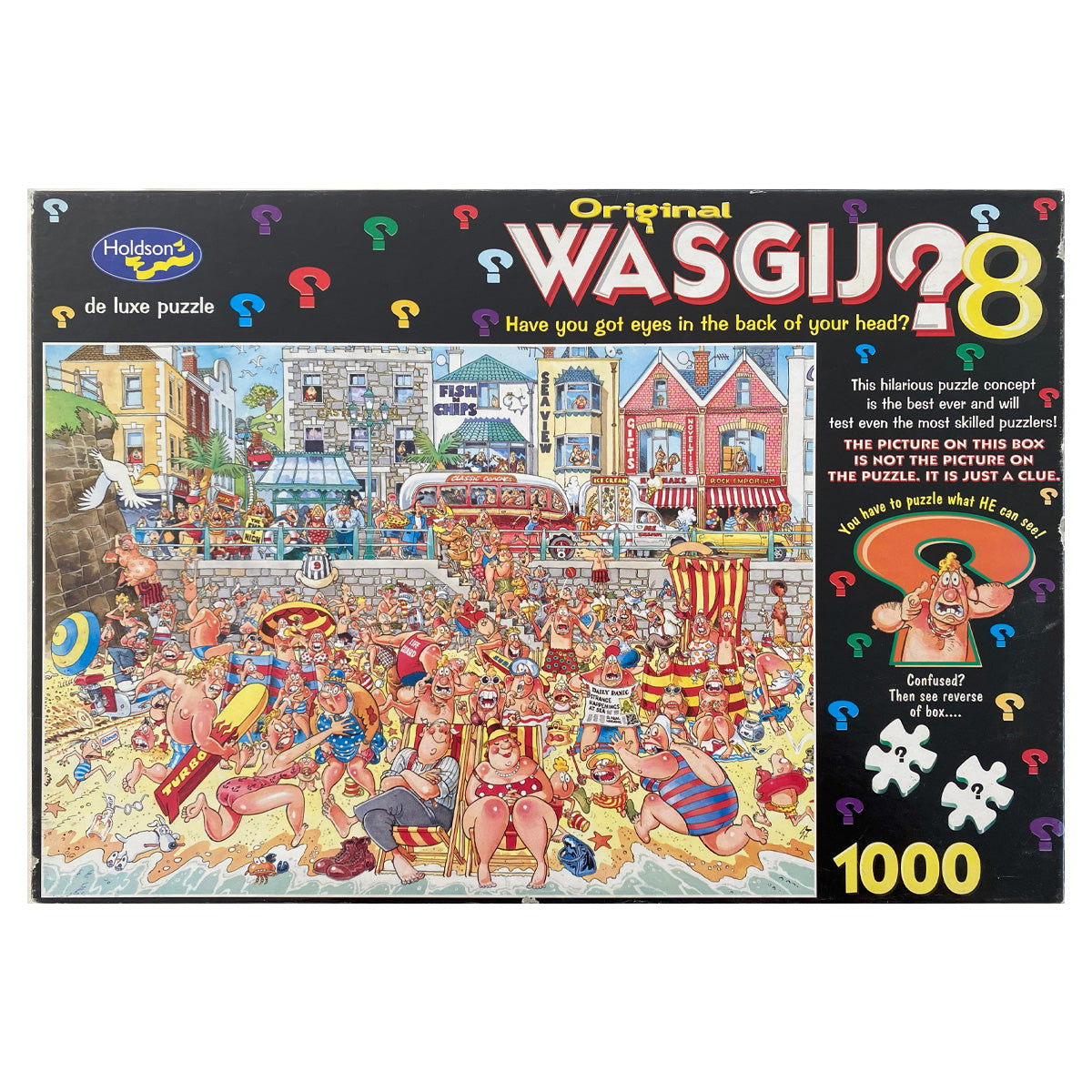 Photo of box of High Tide Wasgij 8 puzzle by Holdson.