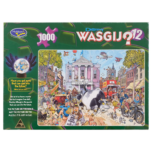 Photo of box of Market Mayhem! Wasgij Destiny 12 puzzle by Holdson.