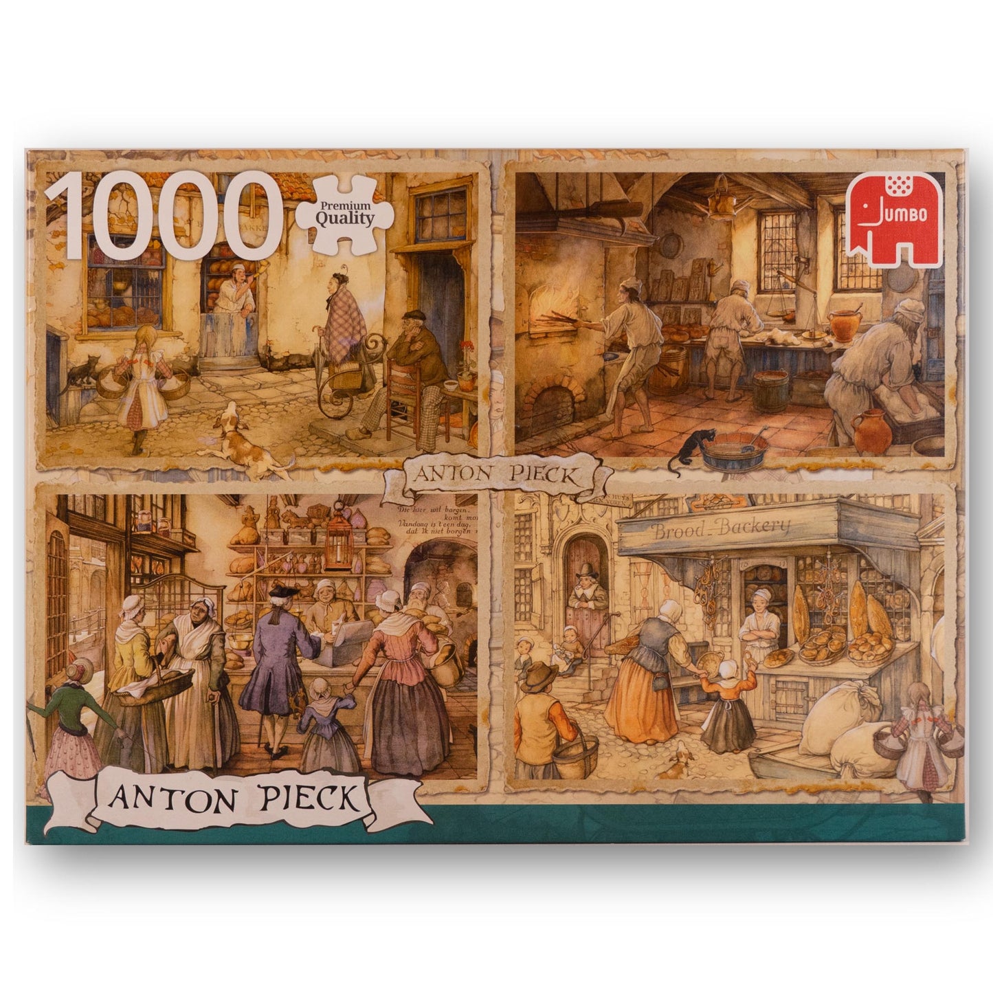 Anton Pieck Bakers from the 19th Century