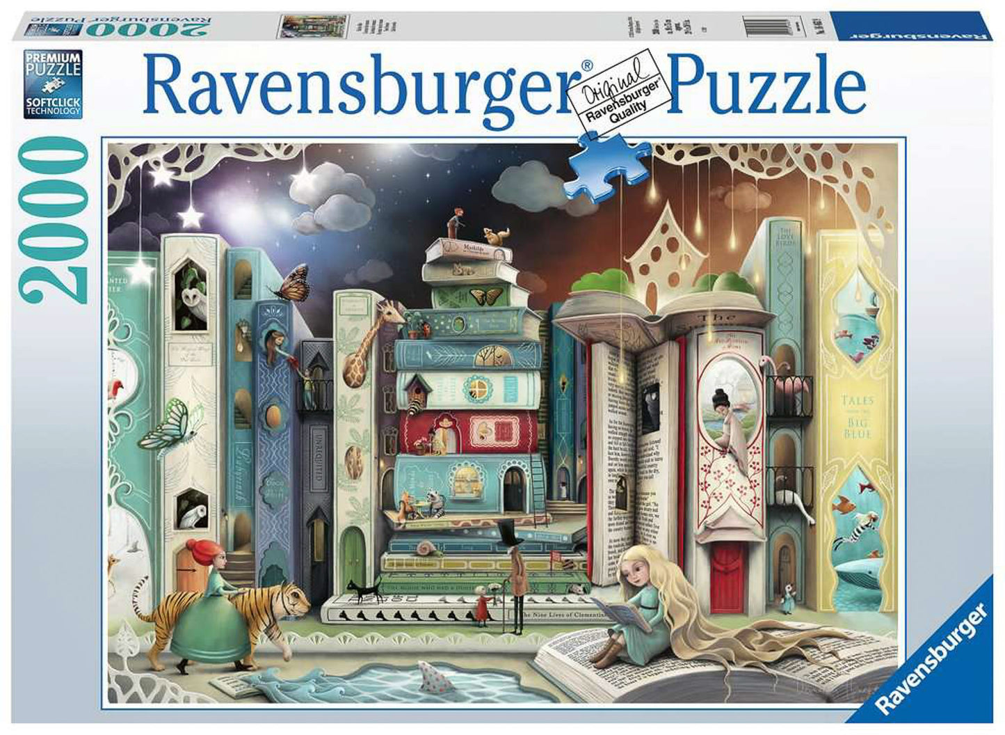 Ravensburger Novel Avenue 2000 Piece Jigsaw Puzzle High Quality Buy or Rent