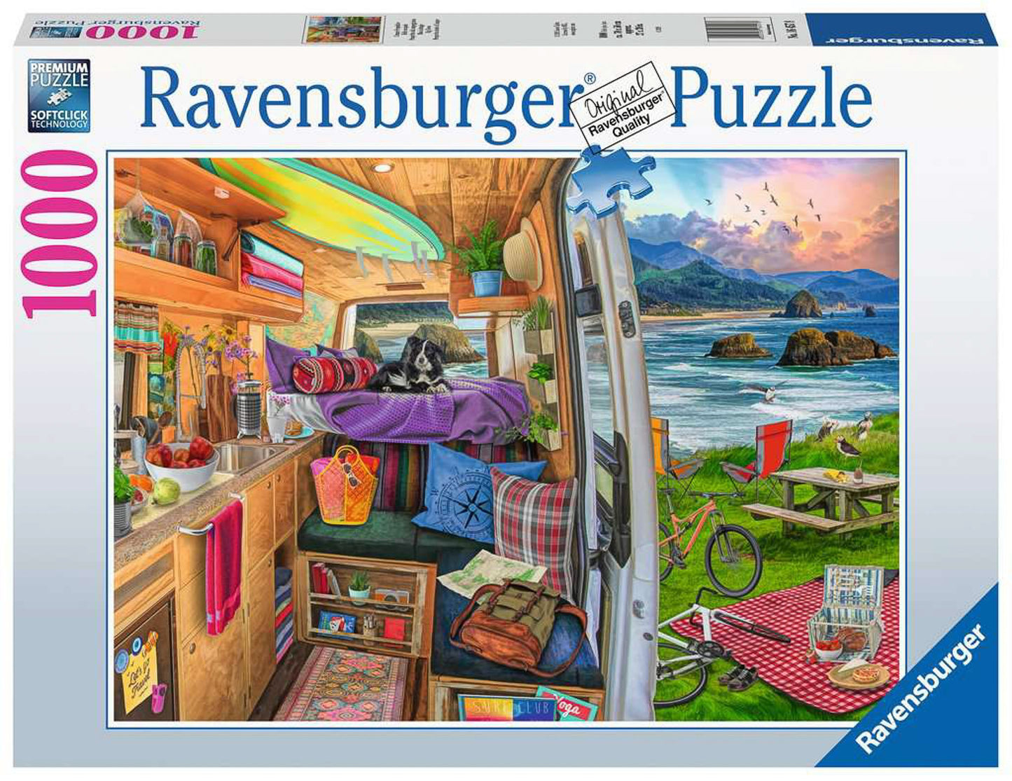 Ravensburger Rig Views 1000 Piece Jigsaw Puzzle High Quality Buy or Rent