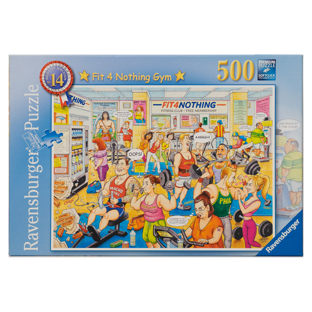 Box of Fit 4 Nothing Gym Best Of British Ravensburger Puzzle