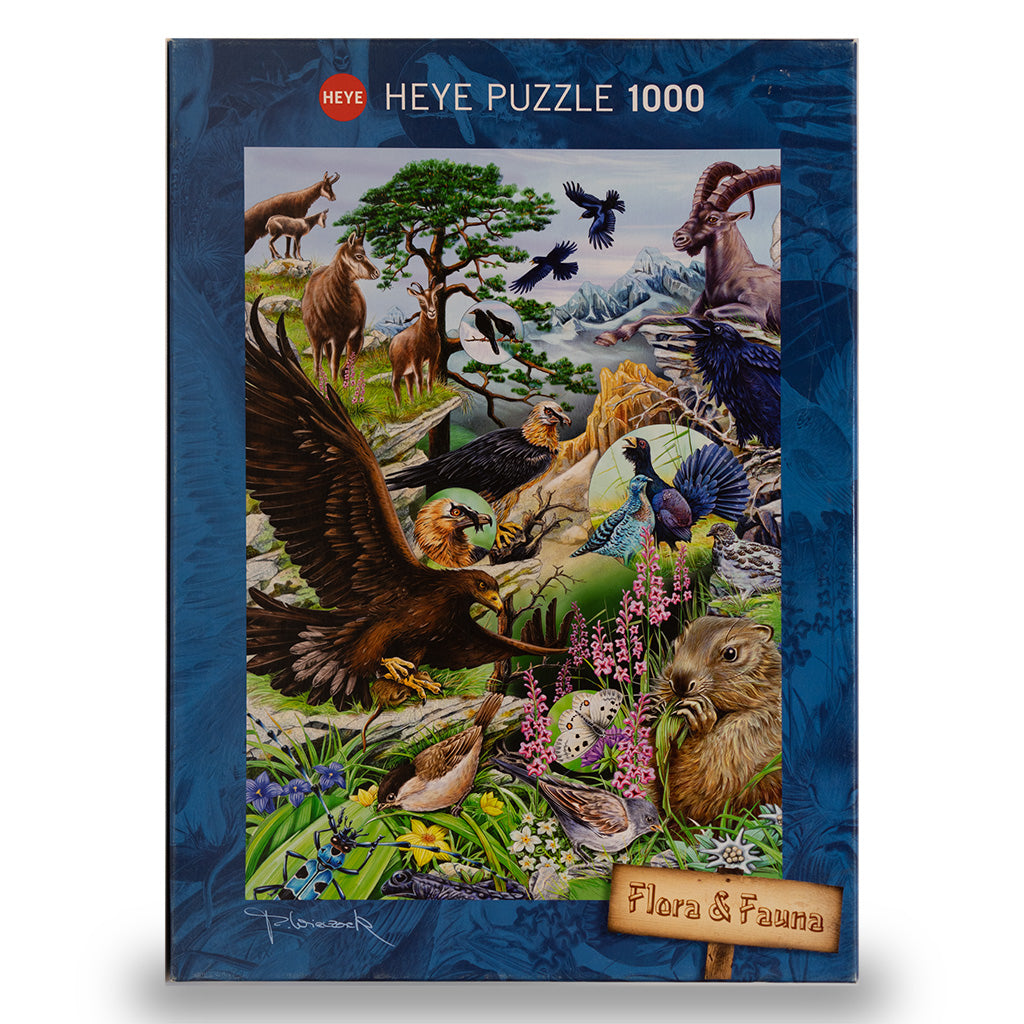 flora and fauna high mountains heye puzzle