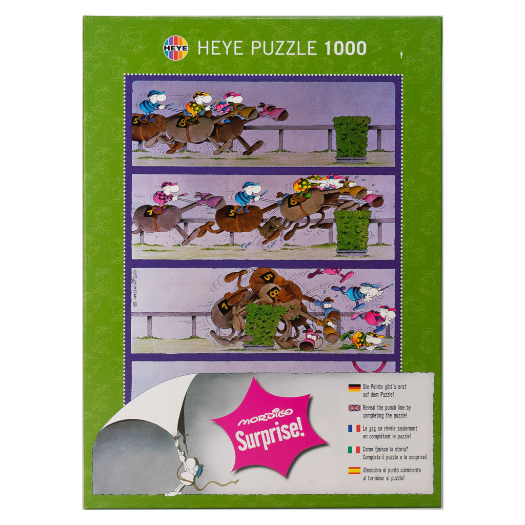 Photo of box of Horses Mordillo Surprise puzzle by HEYE.