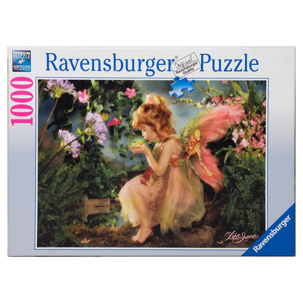 Photo of box of Little Elf Ravensburger puzzle.