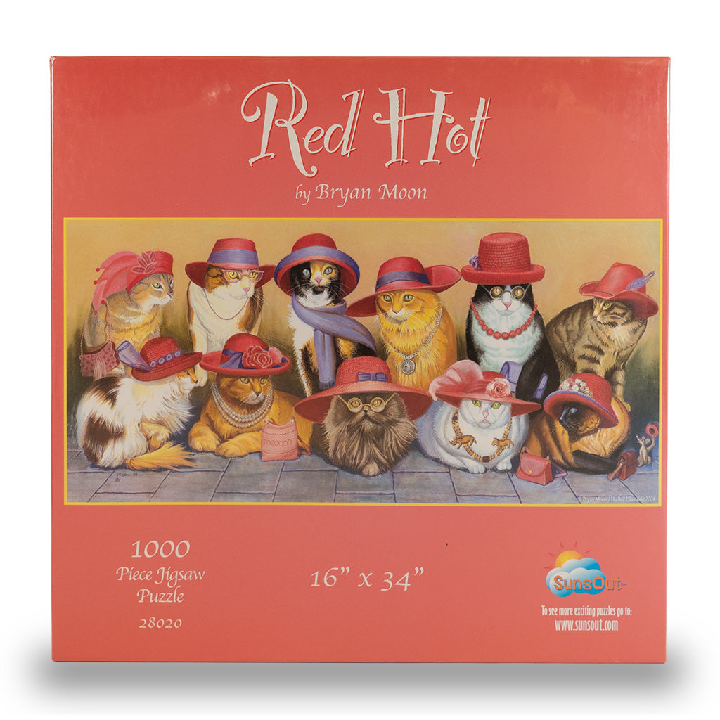 red hat sunsout puzzle box