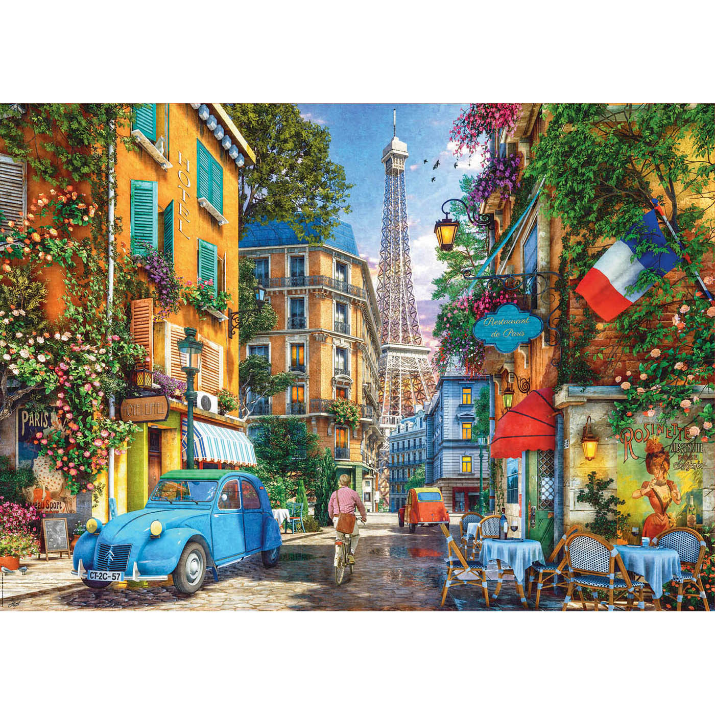 Buy The Old Streets of Paris 4000 piece Educa puzzle – THINKercise