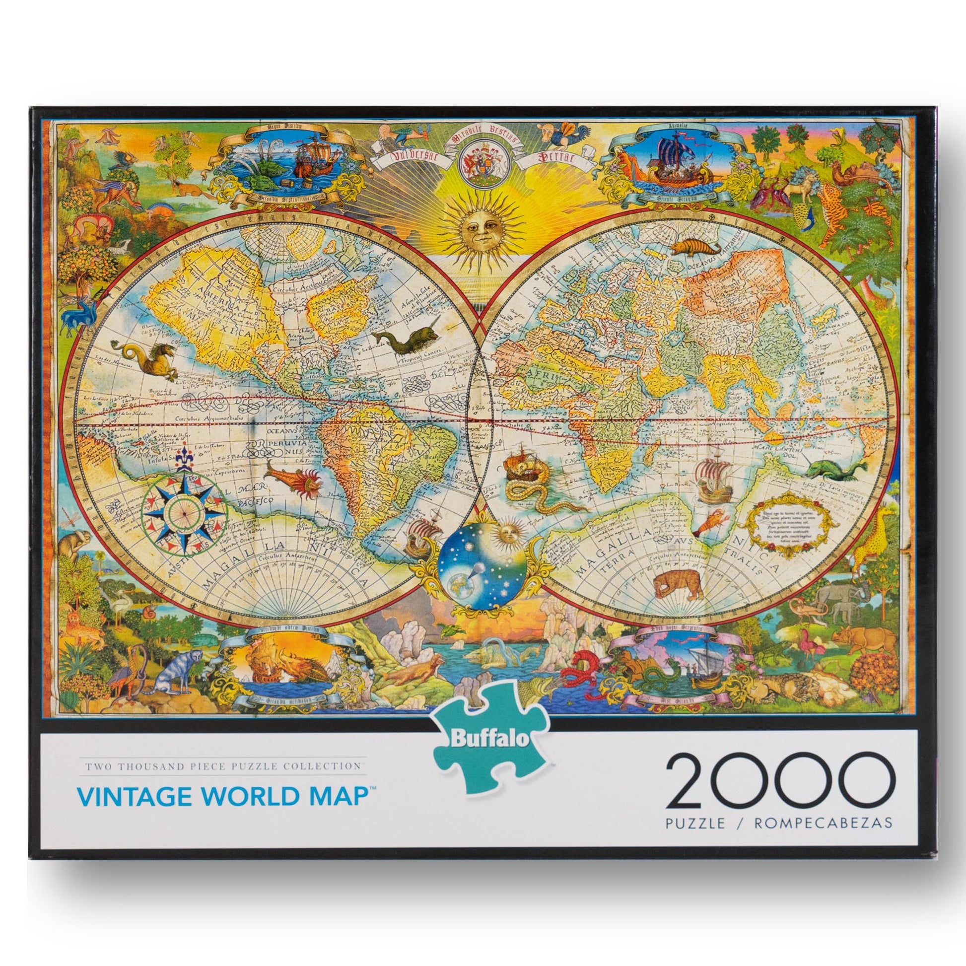 Puzzle Vintage Map